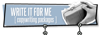 Write It For Me (Copywriting Packages)