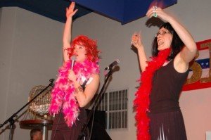 Can women dress in drag? We were definitely in drag for this. 